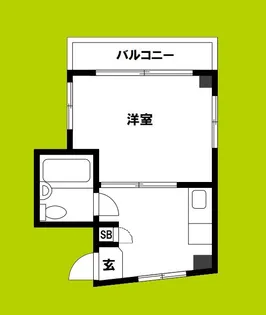 グランハイツ上新庄【3階】の間取り