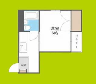 ジョイフルハイツ小谷【4階】の間取り