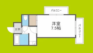 メゾン・クレール【7階】の間取り