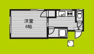 関本マンション【5階】の間取り