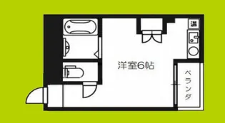 レジデンスイン梅田【9階】の間取り