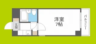 アクエルド都島【8階】の間取り