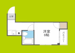 グランピア日本橋【4階】の間取り