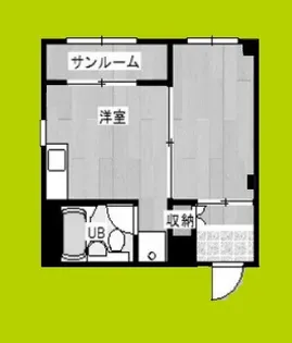 プレアール瓜破西【4階】の間取り