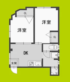 大畑マンション【3階】の間取り