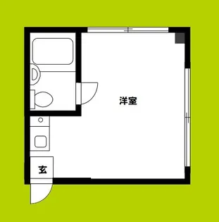 1Rの間取り画像