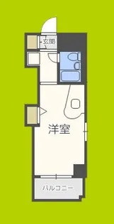 グランデール蒲生【2階】の間取り