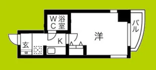 オーキッドヴィラ今里【4階】の間取り