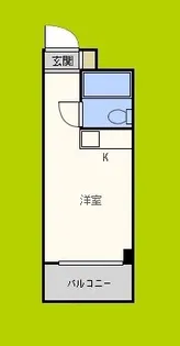 ジュネスアマリ【3階】の間取り