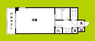 リーガル新大阪II【6階】の間取り