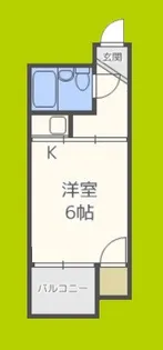 PALMIZIO平野西2【5階】の間取り