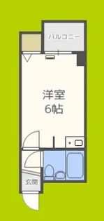 PALMIZIO平野西2【4階】の間取り