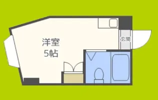 エスタイル動物園前【5階】の間取り