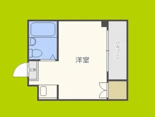 アークハウス中尾【1階】の間取り