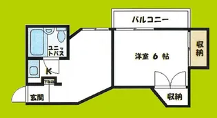 第3和田マンション【5階】の間取り