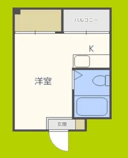 ラパンジール小路東【3階】の間取り