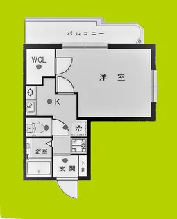 ハイランド上町【2階】の間取り