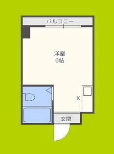 ジオナ柴島3【2階】の間取り