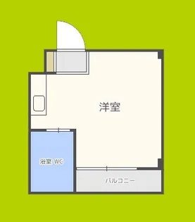 シャトー第2花園【5階】の間取り