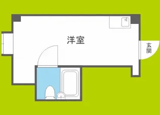 ラパンジール都島【8階】の間取り