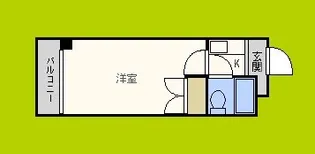 ロイヤル巽【3階】の間取り