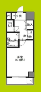 サンライズ壱番館【2階】の間取り