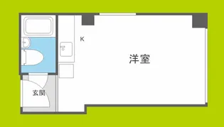 OLA COURT西田辺【5階】の間取り