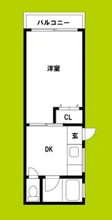 リアライズ上新庄豊新【4階】の間取り