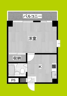 グランビルド阿倍野【4階】の間取り