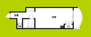 スカイ都島【2階】の間取り