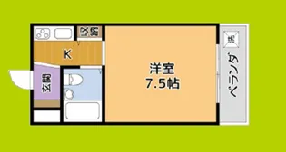 ラフィナート【7階】の間取り