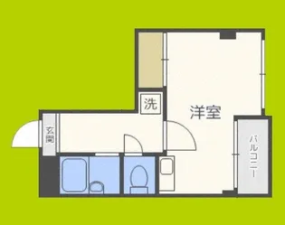 ナニワⅢ番館【3階】の間取り