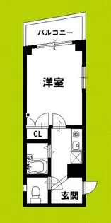 マンション・ベル【4階】の間取り