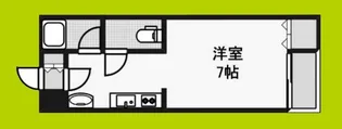 メゾン鳩ヶ瀬【4階】の間取り