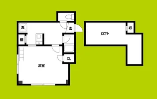 エムロード駒川【1階】の間取り
