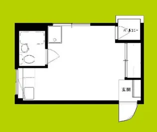 流町マンション【3階】の間取り