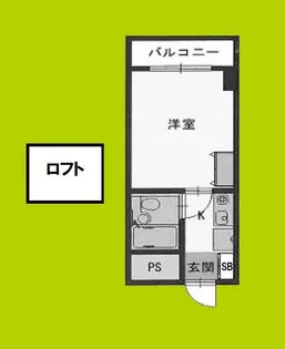 ミフネセントラルベア東三国2号館【6階】の間取り