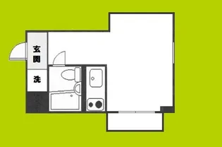 ロイヤルパレス周防町【6階】の間取り