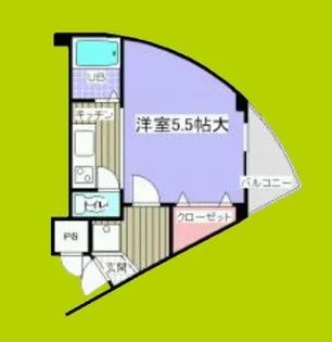 アークマンション【3階】の間取り