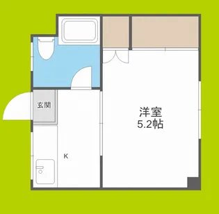 翠連マンション【3階】の間取り