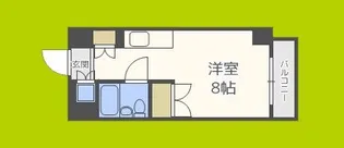 ライオンズマンション今里第3壱番館【9階】の間取り