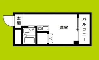 ベルメゾンエトワール【4階】の間取り