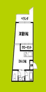 あさひマンション【2階】の間取り