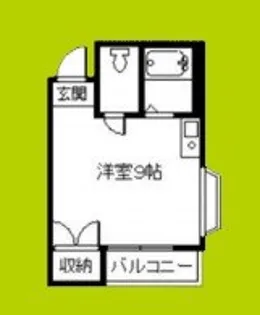 モアメゾンII【2階】の間取り
