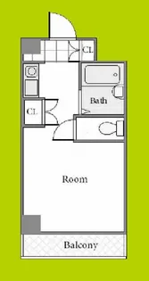 エクセル高殿【4階】の間取り