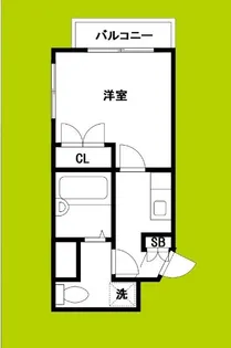 シャルム文の里【8階】の間取り
