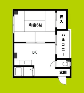 サンシャインE棟【4階】の間取り