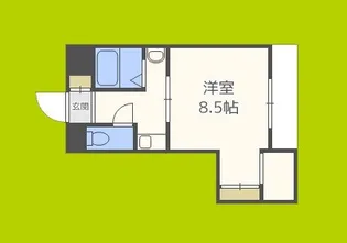 宝ハイツ【4階】の間取り