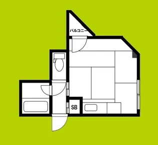 マキシム東三国【5階】の間取り