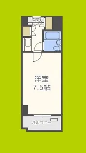 センチュリーパークユニ東梅田【8階】の間取り